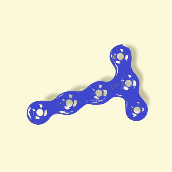 ‘T’ Plate Without Gape Big 3/3 Hole